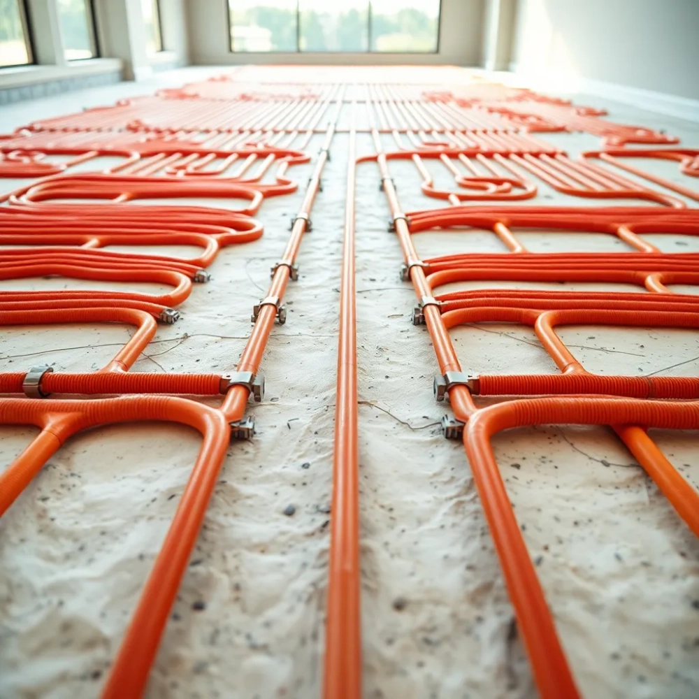 Centralne ogrzewanie podłogowe