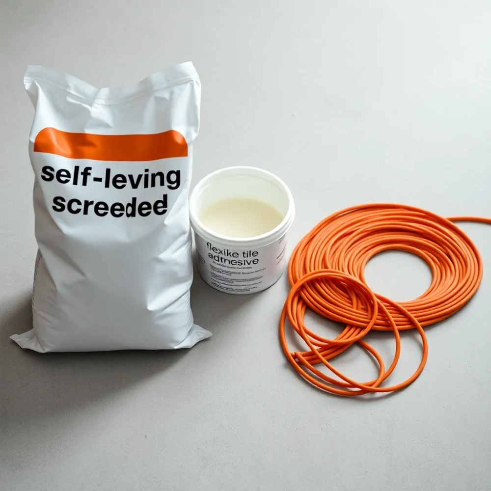 Czym zalać elektryczne ogrzewanie podłogowe