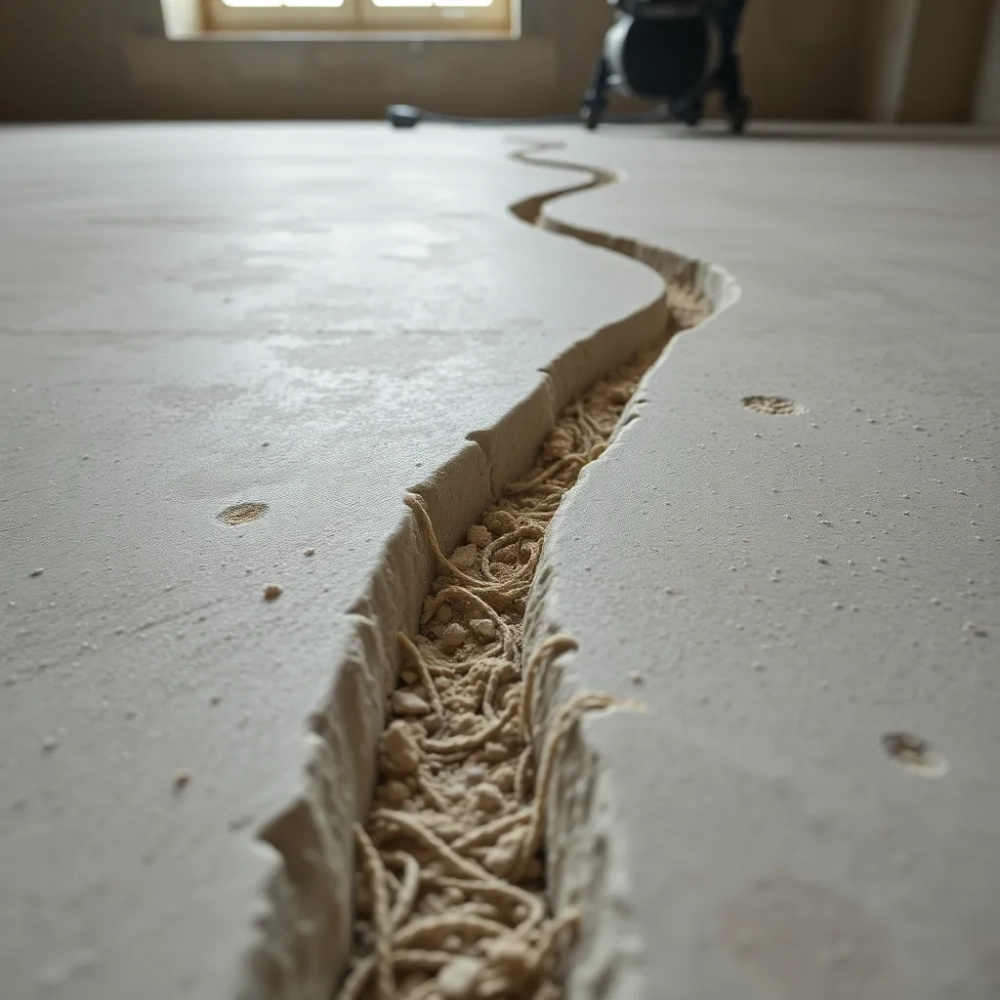 Frezowanie pod ogrzewanie podłogowe cena za m2