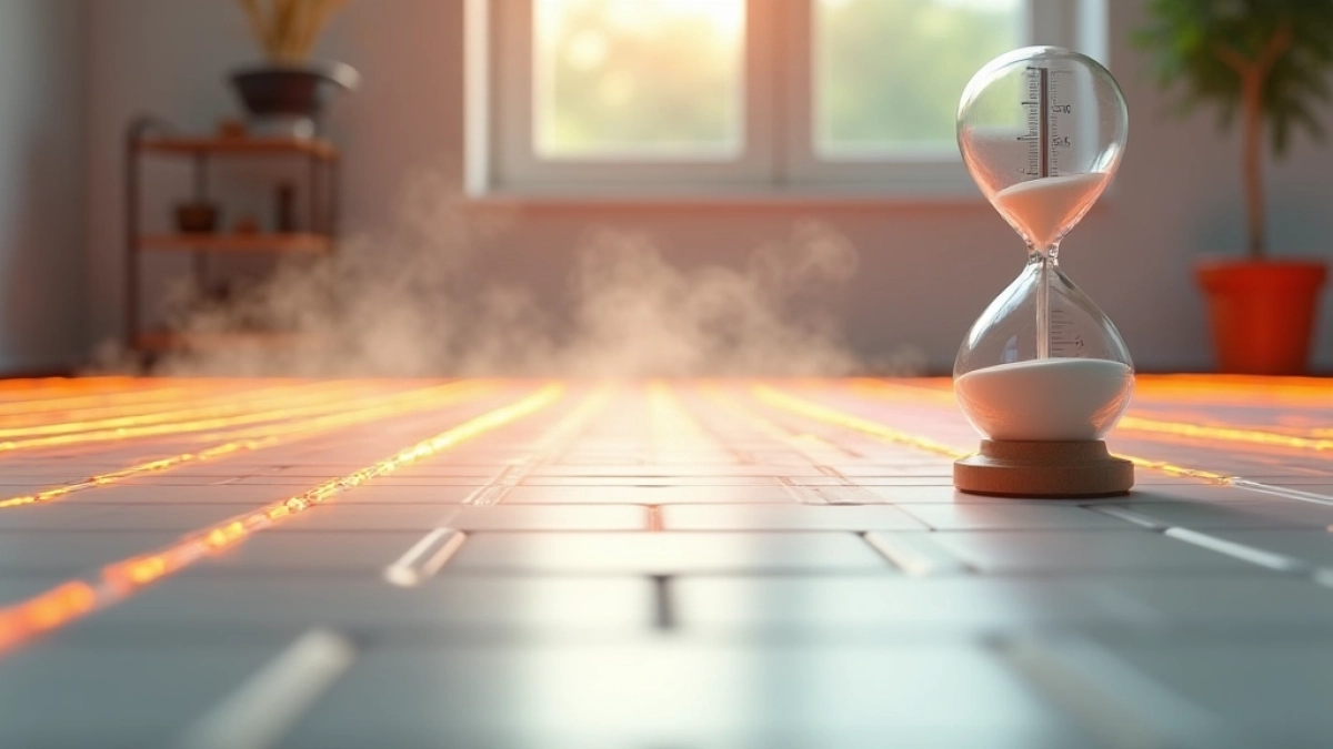 Jak długo nagrzewa się ogrzewanie podłogowe