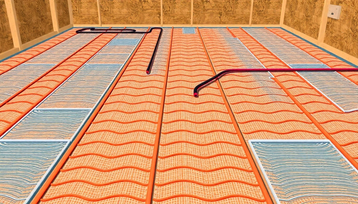 Jak montuje się ogrzewanie podłogowe