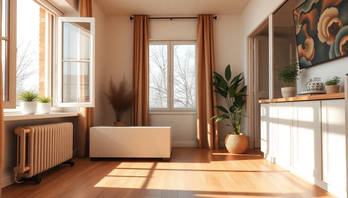 Jak wietrzyć mieszkanie przy ogrzewaniu podłogowym