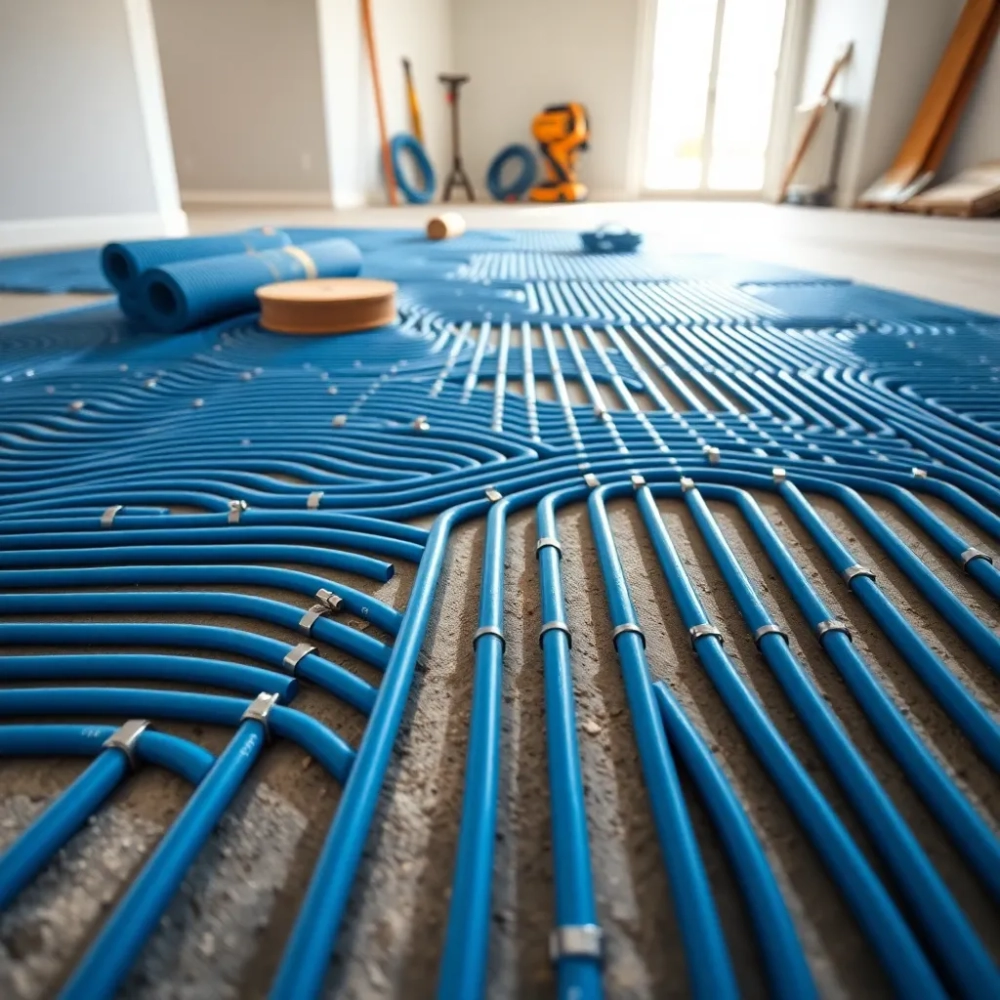 Montaż ogrzewania podłogowego koszt