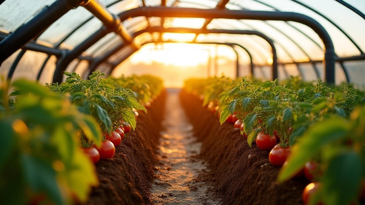 Ogrzewanie solarne do szklarni