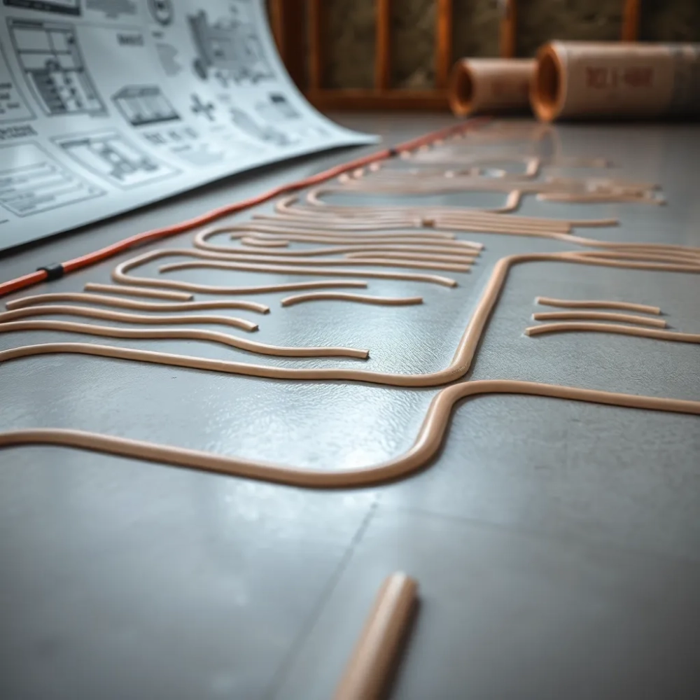 projekt ogrzewania podłogowego cena