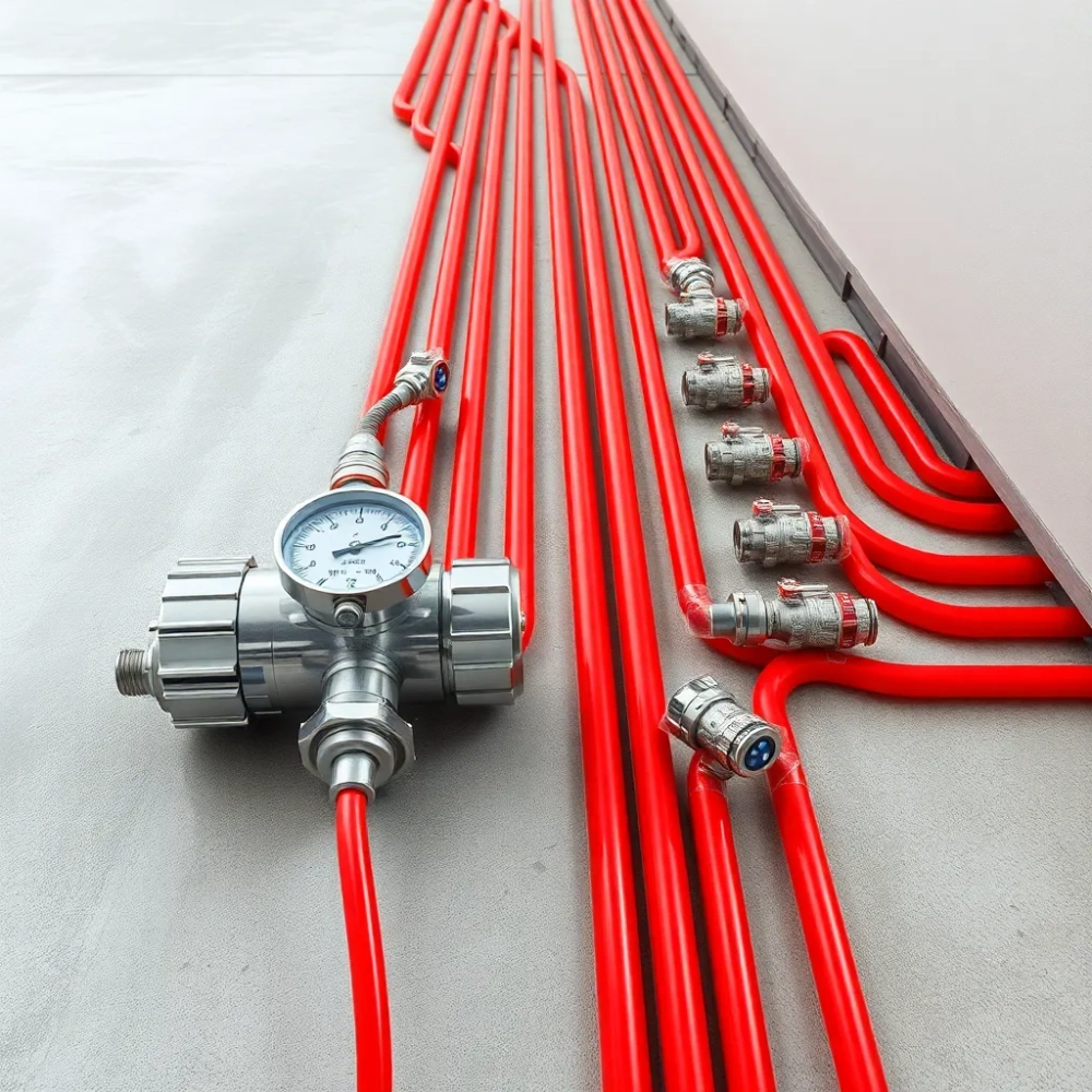 Protokół próby szczelności ogrzewania podłogowego