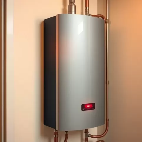 Bojler do centralnego ogrzewania z grzałką elektryczna