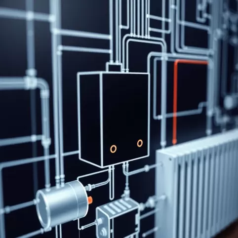 Centralne ogrzewanie schemat