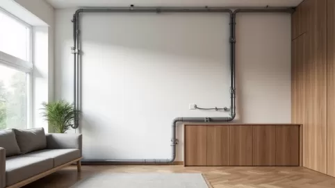 Czy można zabudować rury centralnego ogrzewania w bloku