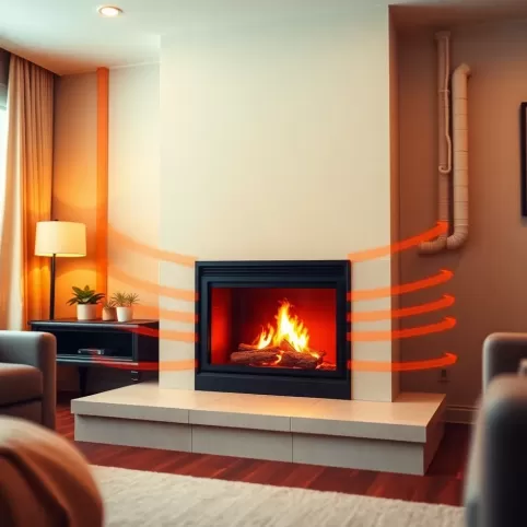 Jak działa ogrzewanie kominkowe