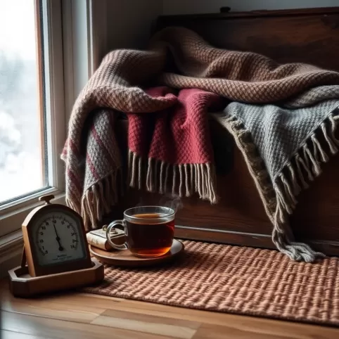 Jak przetrwać zimę bez ogrzewania