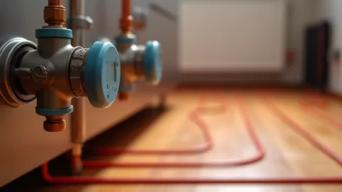 jaka temperatura na piecu gazowym przy ogrzewaniu podłogowym