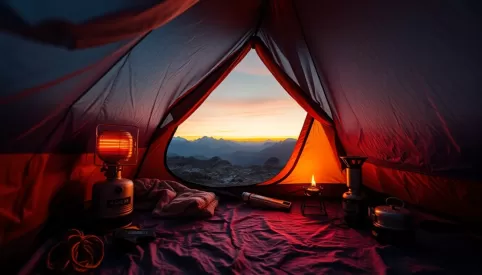 Jakie ogrzewanie do namiotu