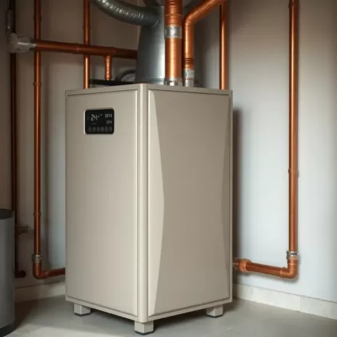 Mały piec do centralnego ogrzewania