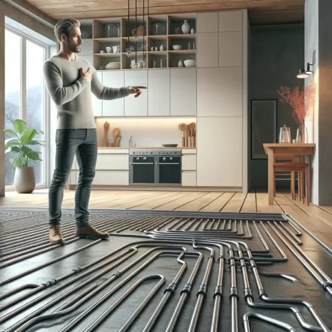 Na jakiej głębokości ogrzewanie podłogowe