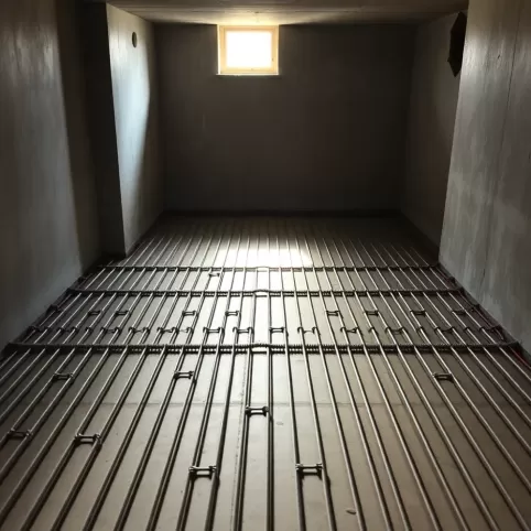 Ogrzewanie podłogowe w piwnicy