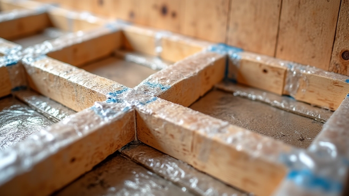 Wodne ogrzewanie podłogowe na płycie OSB